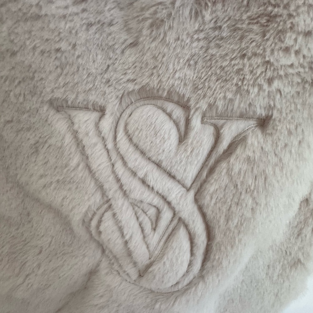 Victoria's Secret Faux Fur Throw Blanket